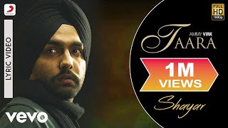 Ammy Virk  Taara  Lyric Video [upl. by Aaren995]