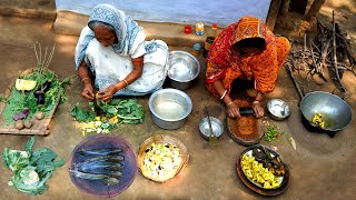 Traditional Village Food Cooking by our Granny  villfood vlog  Cooking Indian Recipes [upl. by Nylevol446]