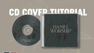 CD COVER DESIGN Illustrator  Photoshop Tutorial [upl. by Nylasej]