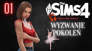 Wyzwanie Pokoleń  odc1 quotRozpoczynamy nowe zyciequot  Wyzwanie wielopokoleniowe The Sims 4 Challenge [upl. by Thurnau387]