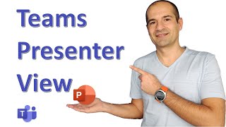 How to use Presenter View in Microsoft Teams 📰 [upl. by Aicekal479]