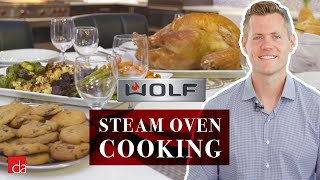 Wolf Steam Oven Review  HandsOn Cooking [upl. by Cosimo]