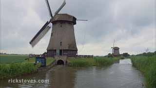 Netherlands Polders and Windmills  Rick Steves’ Europe Travel Guide  Travel Bite [upl. by Alakim563]