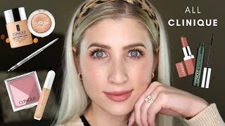 Full Face of CLINIQUE Makeup  CLINIQUE Makeup REVIEW [upl. by Lehcir]