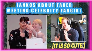 Jankos About FAKER Meeting Celebrity Fangirl [upl. by Lang]