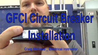 Installing a GFCI Circuit Breaker [upl. by Nielsen943]