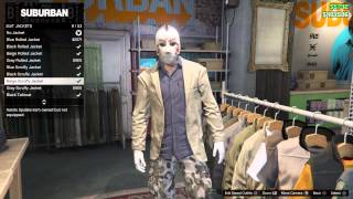 Tutorial How to Dress as Jason Voorhees on GTA Online [upl. by Lean461]