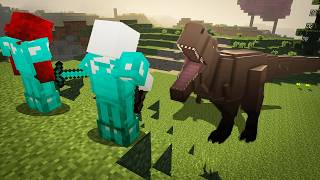 Surviving Dinosaurs in Minecraft [upl. by Yraeht]