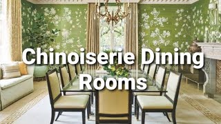 Chinoiserie Dining Rooms  Interior Design Ideas [upl. by Shari]