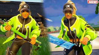 Fortnite FIELD AGENT KYRA Skin GAMEPLAY New Kyra Outfit [upl. by Eerak279]