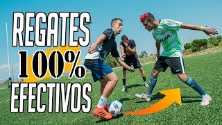 5 REGATES MUY EFECTIVOS PARA DEJAR ATRÁS A TU OPONENTE  Futbol [upl. by Llerej]