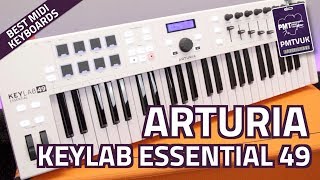 Arturia Keylab Essential 49 MIDI Controller Keyboard  Overview amp Features [upl. by Norward]