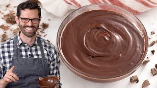 How to Make Silky Chocolate Ganache [upl. by Lleddaw412]