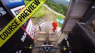 Downhill World Cup Leogang 2016 Course Preview  Fabio Wibmer [upl. by Iror]