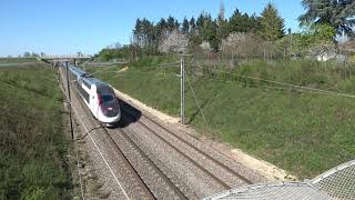 High speed Trains TGV in France [upl. by Satsok]