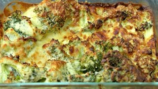 Broccoli Casserole Recipe  Easy Cheesy amp Only 4 Ingredients [upl. by Nnylannej]