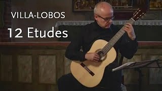 12 Etudes • VillaLobos • Andrzej Wilkus [upl. by Reinwald35]