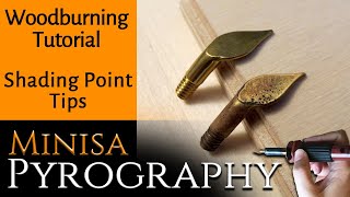 Woodburning Tip Advice for the Shading Point by Minisa Pyrography [upl. by Etteniotna]