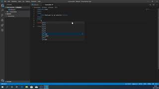 Using Visual Studio Code to make a website [upl. by Nidroj37]