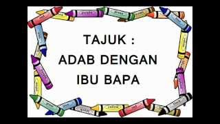 Syair Adab Dengan Ibu Bapa BAHASA MELAYU [upl. by Lindgren887]