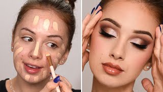 EXTRA GLAM Makeup Tutorial [upl. by Anialem]