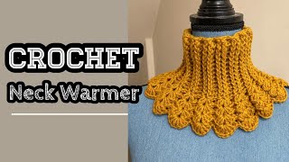 Crochet  Neck Warmer  How to Crochet Stylish Warmer [upl. by Llenehc726]