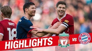 Highlights Liverpool Legends 55 FC Bayern Legends  Alonso Gerrard Kuyt and more [upl. by Carroll]