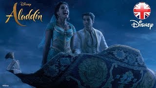 ALADDIN  A Whole New World Song Clip  Part 2  Official Disney UK [upl. by Eustacia803]