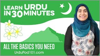 Learn Urdu in 30 Minutes  ALL the Basics You Need [upl. by Ahsito]