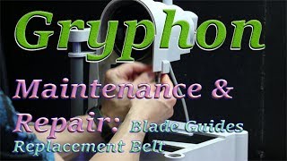 Gryphon Diamond Wet Band saw maintenance and repair [upl. by Sivartal582]