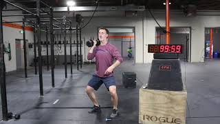 Single Arm Dumbbell Thruster [upl. by Goldston]