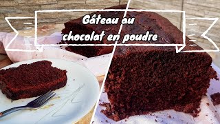 Recette Gâteau au chocolat en poudre facile [upl. by Renfred]