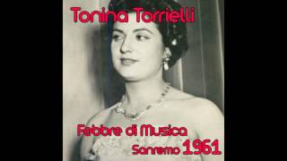 Tonina Torrielli  Febbre di musica  Festival di Sanremo 1961 [upl. by Nnylaf807]