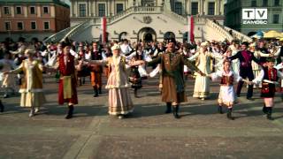 Zamość Bicie Rekordu Guinnessa  Polonez [upl. by Lejna]