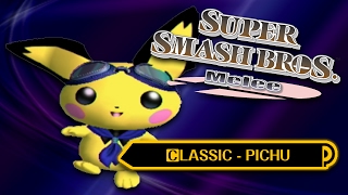 Classic Pichu  Super Smash Bros Melee [upl. by Alfred468]