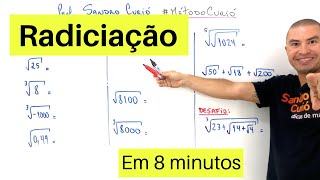 FÁCIL e RÁPIDO  RADICIAÇÃO EM 8 MINUTOS [upl. by Eppesiug]