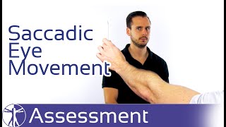 Saccadic Eye Movement  Traumatic Neck Pain amp Cervicogenic Dizziness [upl. by Knobloch]