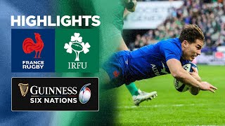 France v Ireland  Match Highlights  2022 Guinness Six Nations [upl. by Nare]