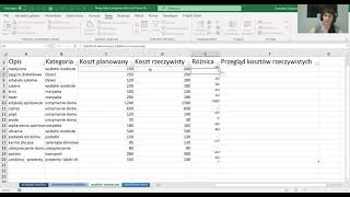 Jak przygotować budżet domowy w Excelu [upl. by Enninaej487]
