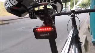 Handson Garmin Varia Bike Radar System [upl. by Garfield]