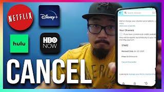 How to Cancel Subscriptions on Amazon Firestick Hulu Starz Netflix Disney Plus HBO [upl. by Ambrose]