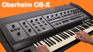 Oberheim OBX Demo [upl. by Mailiw17]