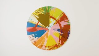 Damien Hirsts Seminal Spot amp Spin Paintings [upl. by Monti]