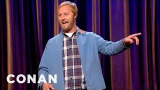 Rory Scovel StandUp 062512  CONAN on TBS [upl. by Zulch]