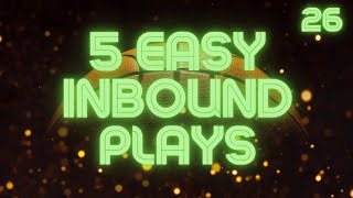 5 Easy Inbound Plays box set [upl. by Uzzial]