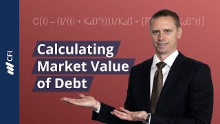 Calculating Market Value of Debt [upl. by Gudrun]