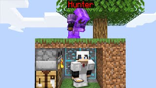 Minecraft Manhunt but you only get ONE chunk [upl. by Kersten366]