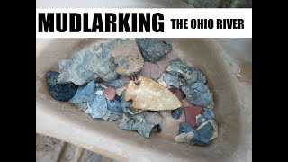 Mudlarking The Ohio River  How to Find Arrowheads  Archaeology Documentary  Indian Artifacts [upl. by Boak781]