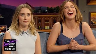 A Pronunciation Guide for Saoirse Ronan amp Melissa Benoist [upl. by Einot]