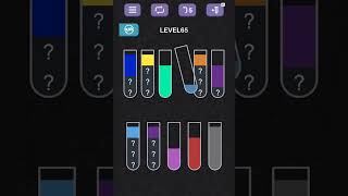 Water Sort Puzzle level 65 [upl. by Calley]